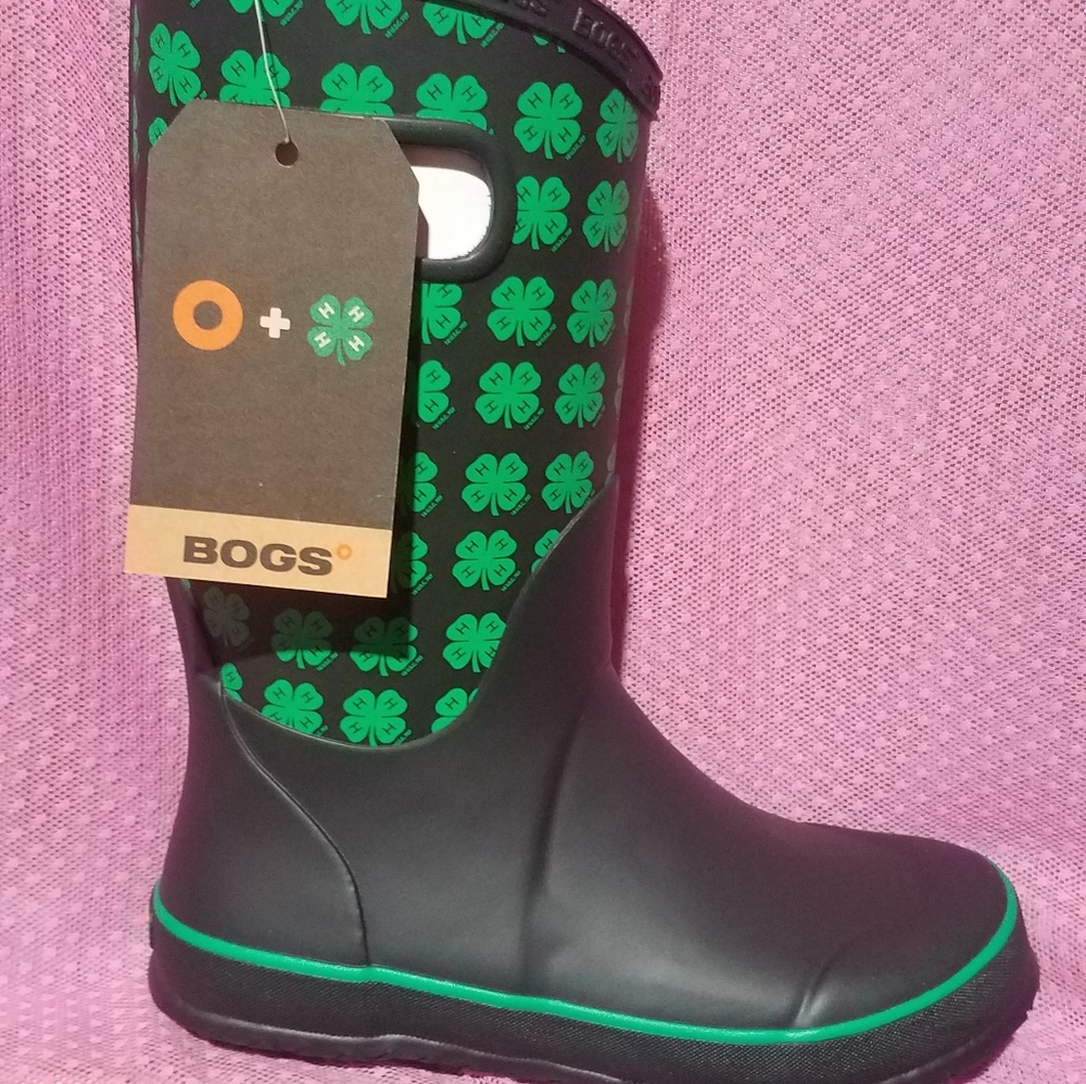 Youth 4H branded BOGS rain boats